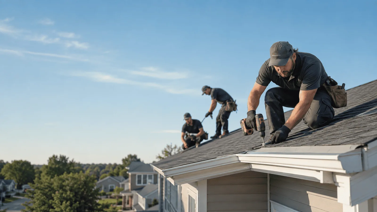 Fascia Repair in New Albany, IN around you